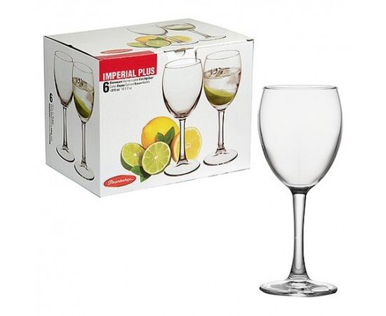 Set of glasses for wine Pasabahce IMPERIAL PLUS 944809 6 pc 310 ml