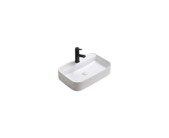 Washbasin Pate Square 78574(60) Glossy white