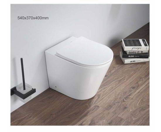 Toilet Floor-standing Pate LB2330 Glossy white