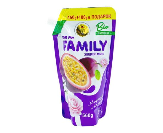 Cream Soap Maracuya and Camellia Family 560 gr