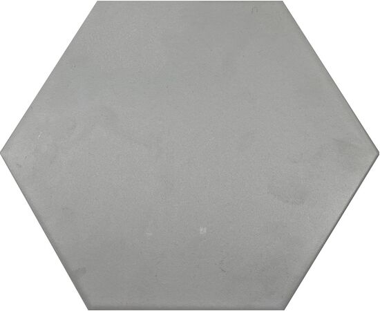 Porcelain tile Mercury Hexa Element Acero 23x27cm