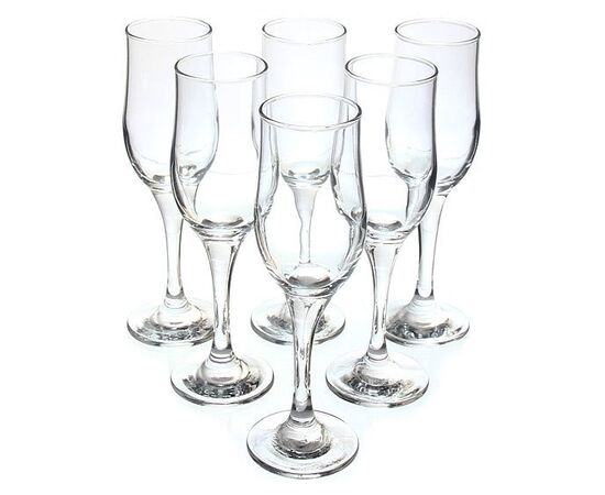 Glass for champagne 944160-8 190 ml 6 pcs