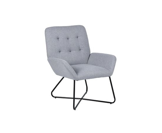 Chair gray Leisure 69.5x81x86 cm