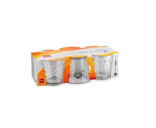 Set of glasses CEGECO Tumbler Topo 300ml 6pcs