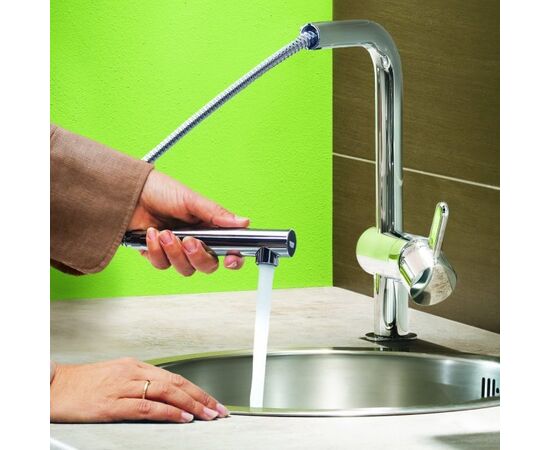 Смеситель для кухни с выдвижным изливом Grohe Flair 32454000