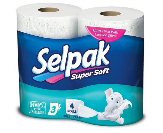 Toilet paper Selpak 4 pc