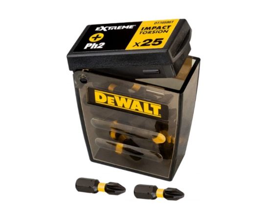 ნაკრები ბიტების DeWalt DT70586T-QZ PH2 25 ც