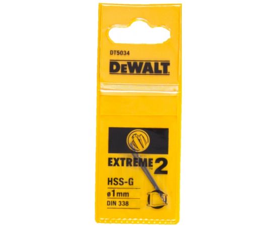 ბურღი ლითონისთვის DeWalt DT5034 1x12/34 მმ 2 ც