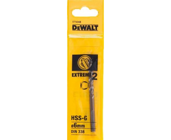 ბურღი ლითონისთვის DeWalt DT5048 6x57/93 მმ