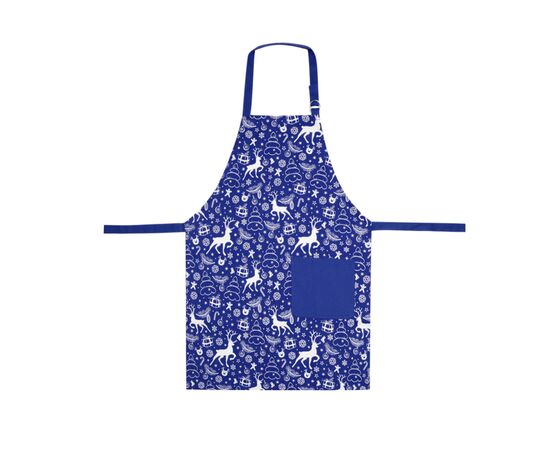 An apron Home Line 65х75 cm deer on blue