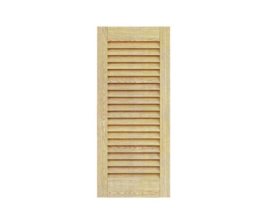 Doors wooden panel jalousie Woodtechnic pine 720х294