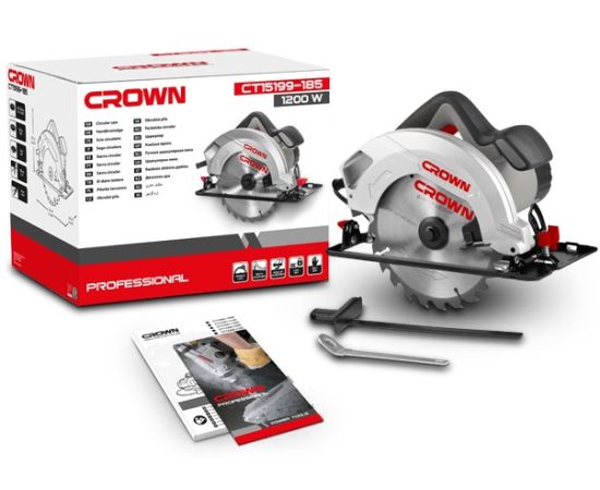 Circular saw Crown CT15199-185 1200W