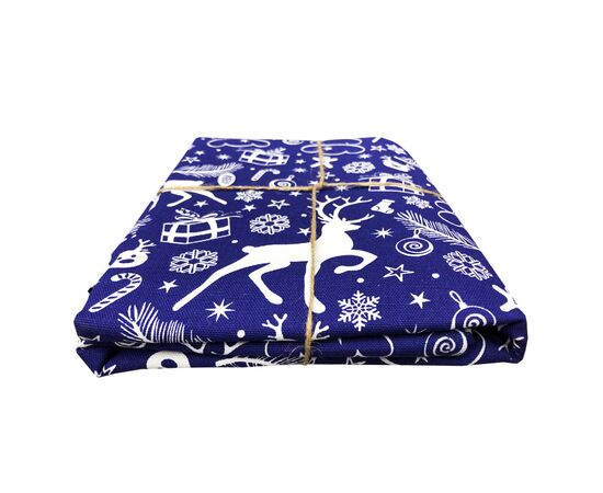 Tablecloth Home Line 110x138 cm deer on blue