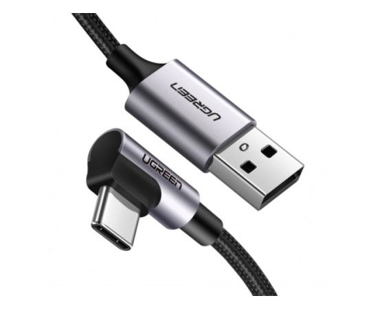 Кабель USB Ugreen USB A to USB TypeC 90° 1.5 м