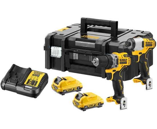 Набор аккумуляторных инструментов DeWalt DCK2110L2T-QW