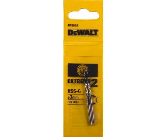 Drill for metal DeWalt DT5038 3x33/61 mm 2 pcs