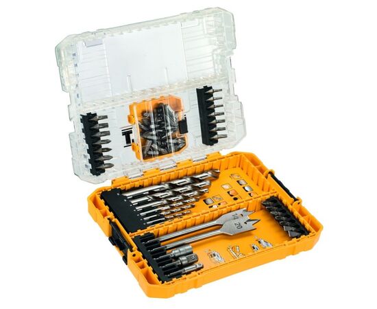 Drill and bit set DeWalt DT70757-QZ 56 pcs