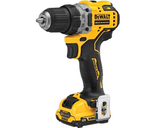 Аккумуляторный дрель-шуруповерт бесщеточная DeWalt DCD701D2-QW 12V