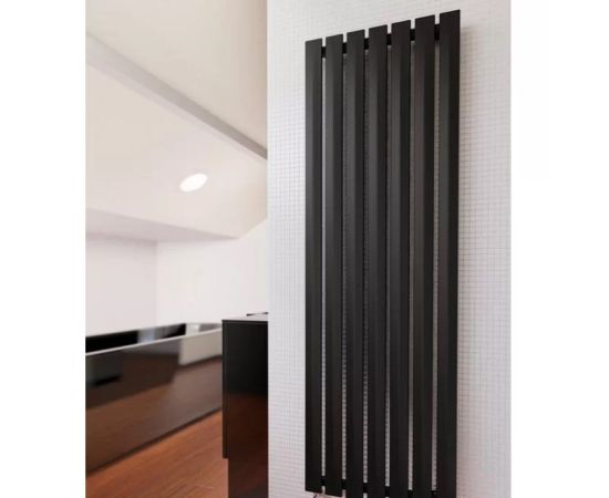 Decorative radiator Terma PIER 1680/410 black Ral 9005 Soft (SX)