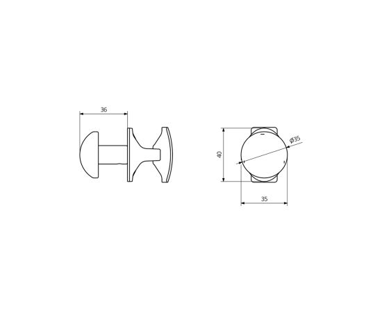 Крючок для полотенец Terma 89017S00 Handy Grip Chrome 2шт