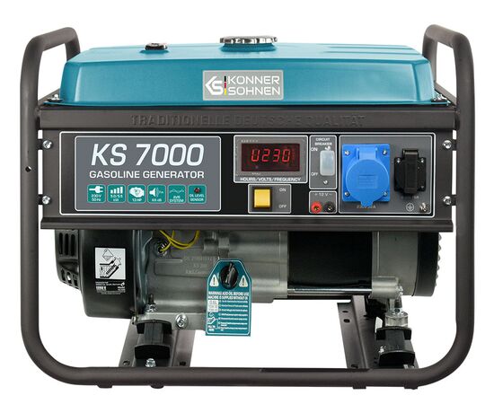 გენერატორი ბენზინის Konner&Sohnen KS 7000 5.5kW