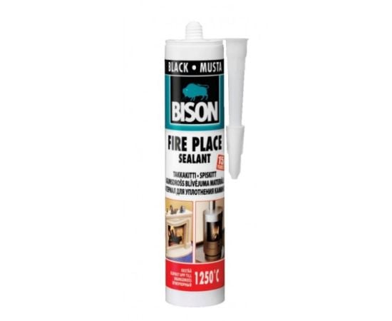 Glue-sealant fireproof Bison Fire Place Sealant 530 g