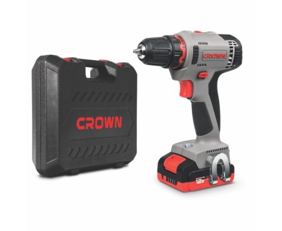 Cordless screwdriver Crown CT21081H-2 BMC 12V 2Ah