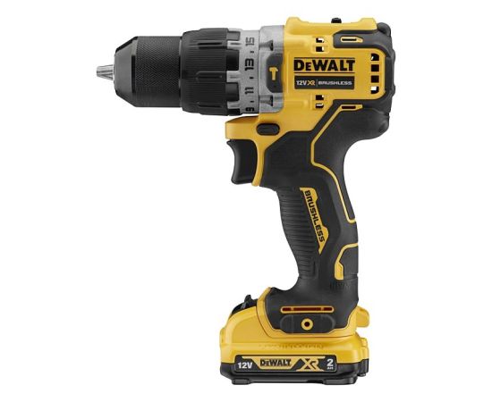 სჭვალსახრახნი აკუმულატორის უნახშირო DeWalt DCD706D2-QW 12V