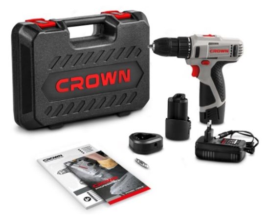 Cordless drill-screwdriver Crown CT21053LH 12V