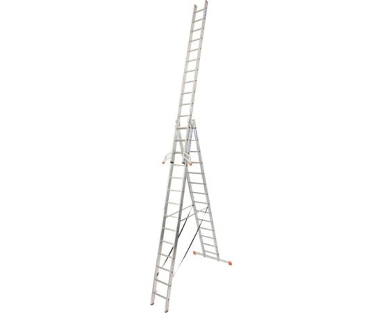 Aluminum ladder Krause Tribilo 129727 990 cm