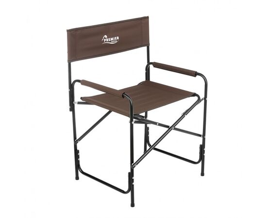 Folding armchair Premier T-PR-DC-95100-16-BN brown