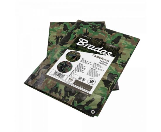 Брезент камуфляжный Bradas CAMOforest PLCF902/3 2x3 м 90 г/м²