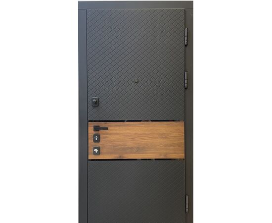 Metal door internal opening Doors 818A ELITE 980x2200 mm R anthracite