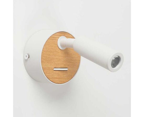 Spot New Light 3W 3000K M-976W/WH white wood