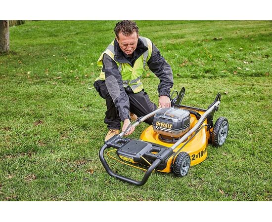 გაზონის აკუმულატორის საკრეჭი DeWalt DCMW564P2-QW 18/36V