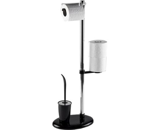 Toilet brush ALBA TOILETBRUSH STAND BLACK