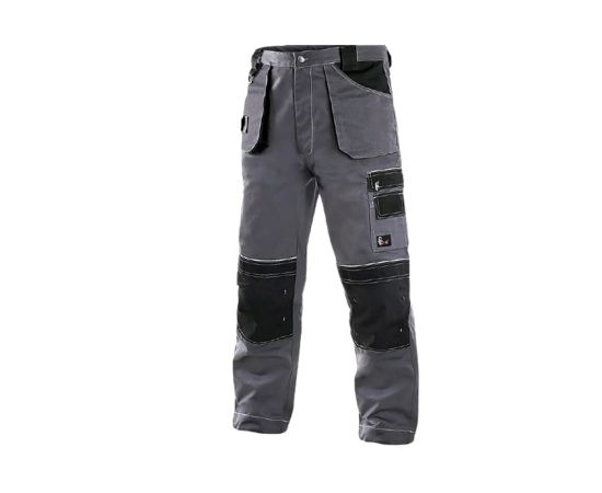 Work trosuers gray with black inserts American Safety ASOGBS-J L