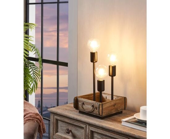 Table lamp EGLO 43594 WOOTTON 3 E27