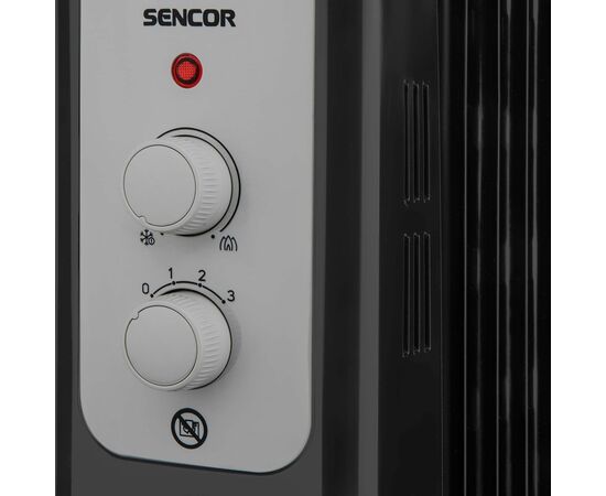 ზეთის გამათბობელი Sencor SOH 3309BK Black