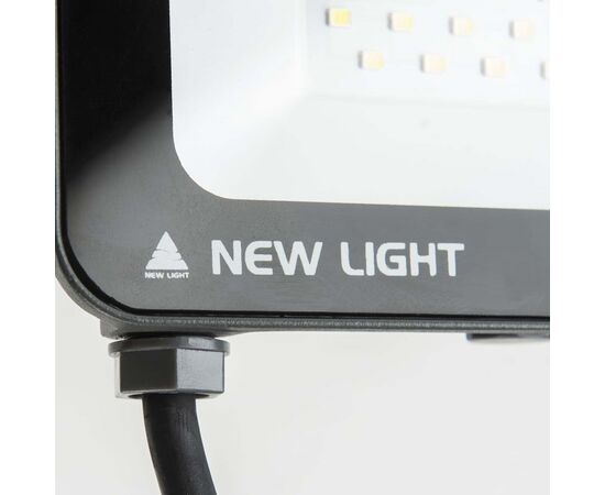 პროჟექტორი LED New Light 30W GREEN 2550Lm SMD E024E Dark Grey