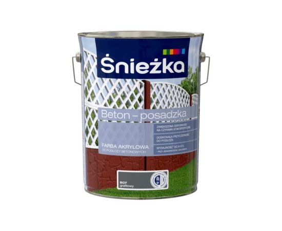 Concrete paint Sniezka B06 10 l light grey