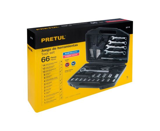 Tool set Pretul SET-70 66 pcs