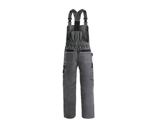 Work overalls gray with black inserts American Safety ASOGBS-B L