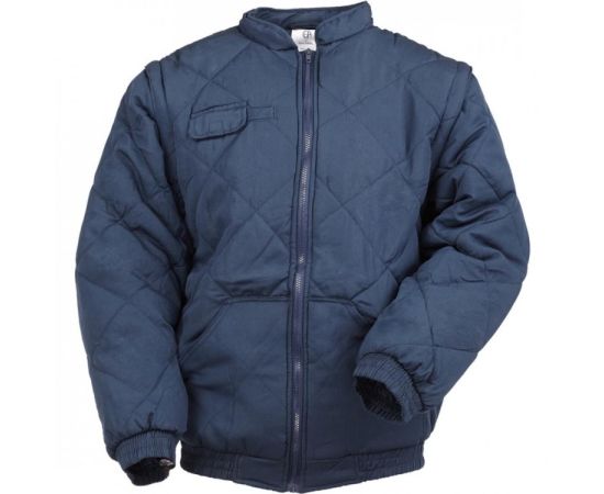 Insulated jacket with detachable sleeves Coverguard CHOUKA 5GCSBM M blue