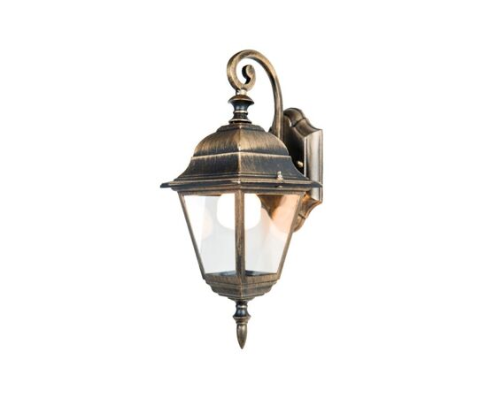 Garden lamp New Light E27 1x IP44 Golden black 1117S