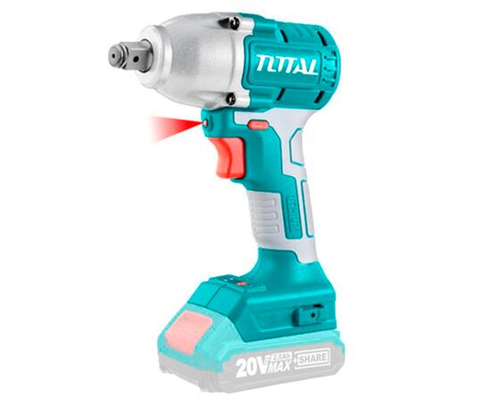 Impact wrench cordless Total TIWLI20020 20 V