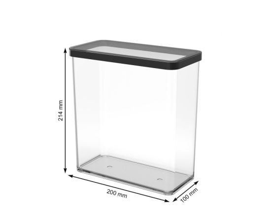 Container plastic Rotho 3,2L LOFT