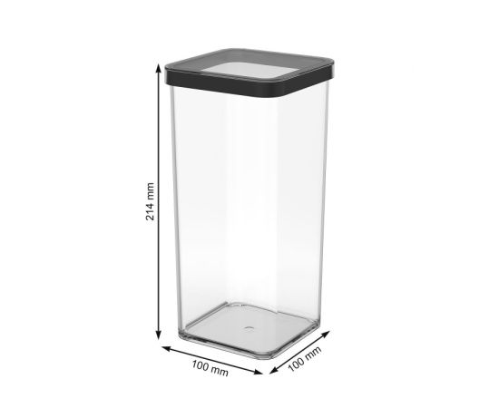 Container plastic Rotho 1,5L LOFT