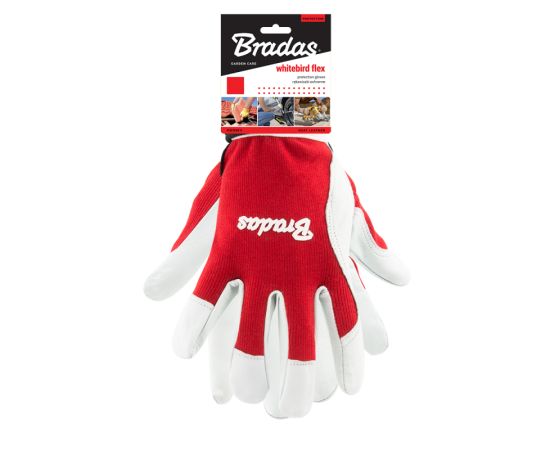 Protective gloves, leather Bradas Whitebird RWWBF10 10