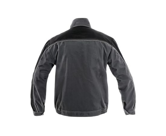 Work jacket gray with black inserts American Safety ASOGBS-J M